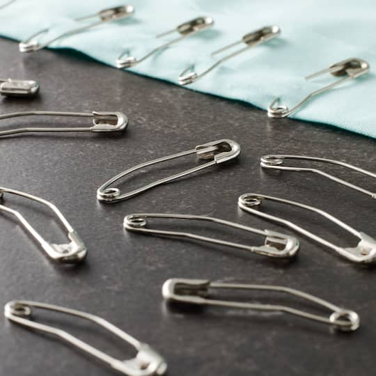 Loops & Threads™ Curved Safety Pins, 1 1/2"